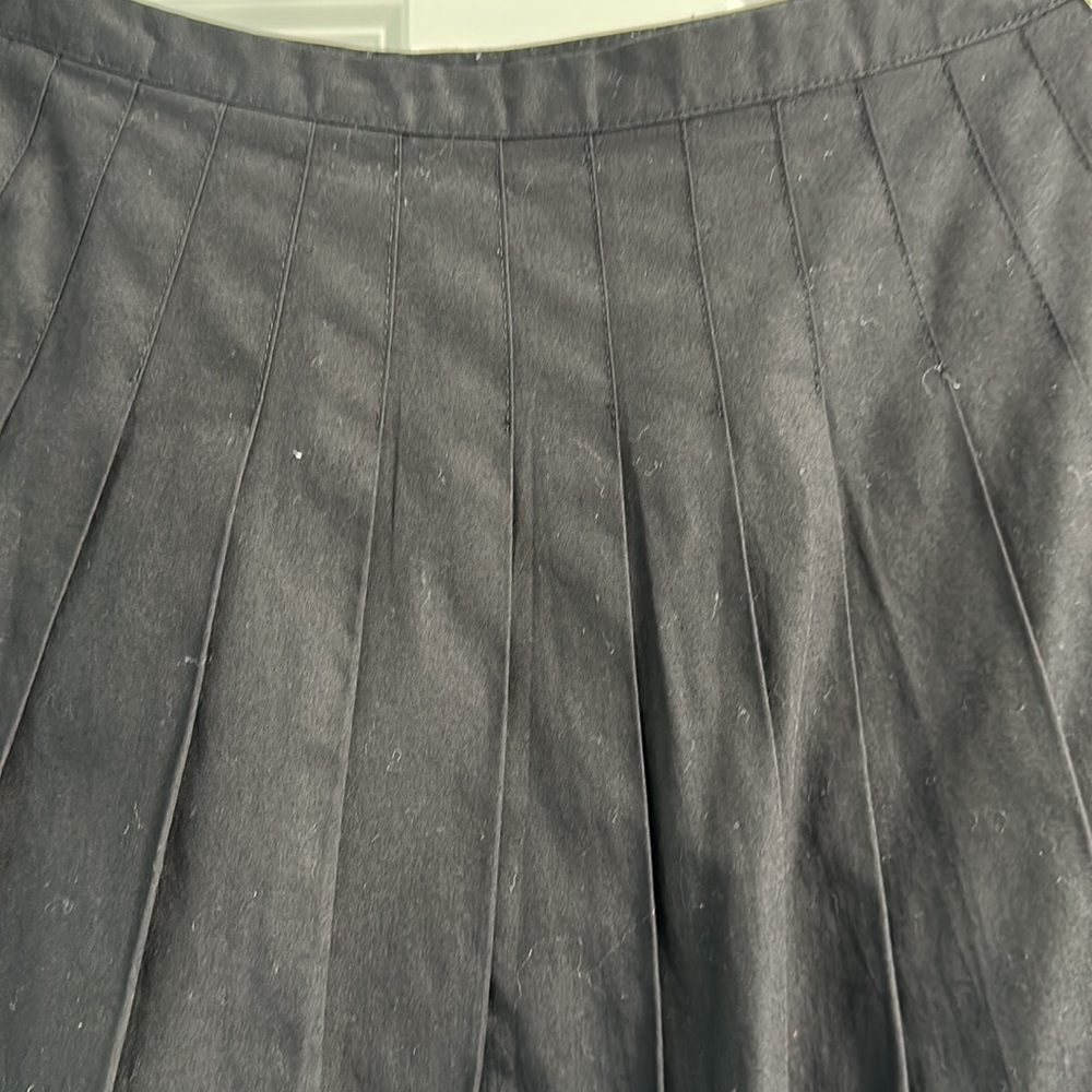 Talbots - Embellished Skirt - Pleated - Size 10 - Black - Clear beads - - Picture 14 of 15
